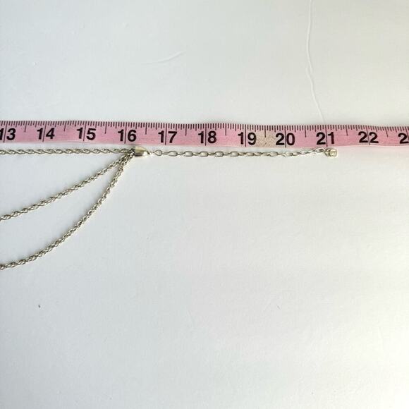 Vintage Armbrust Triple Strand Rope Chain Necklace 999 Pure Fine Sterling Silver - Picture 11 of 11
